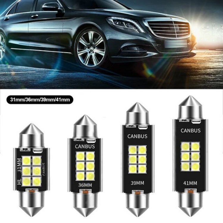 Canbus error free LED bulbs 3030 6SMD Car Interior indicator Map Dome Reading Light Auto light systems Festoon Lamp