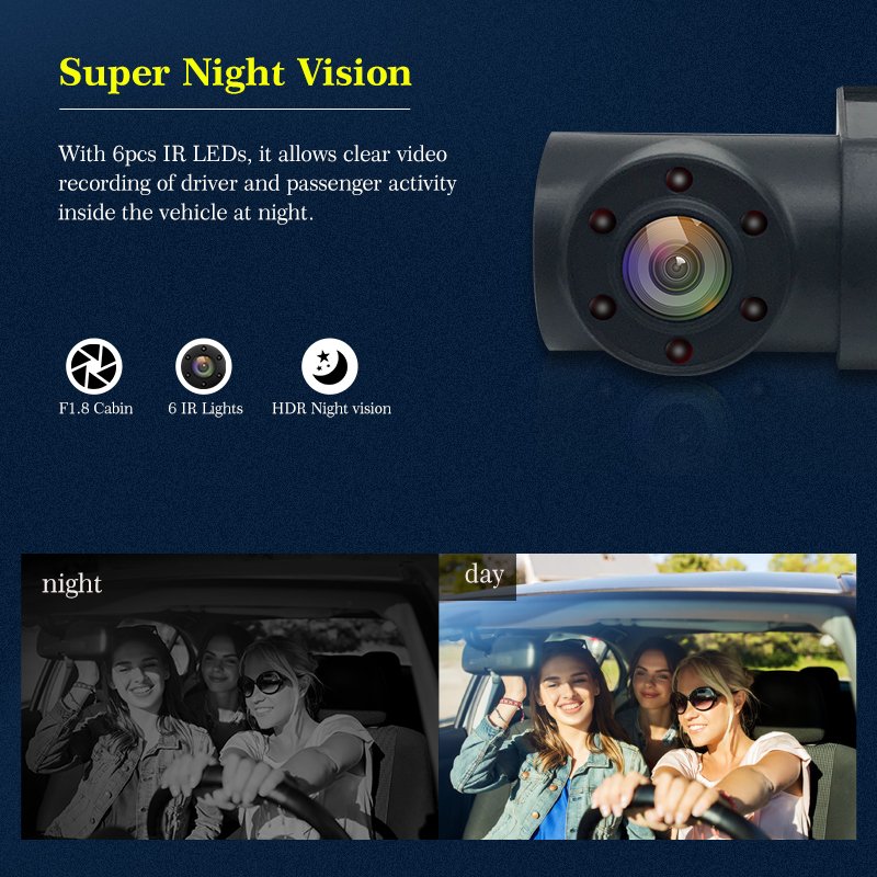 New no light IR infrared night vision inside camera AHD1080P/720P/480P with analog signal 4pins AV in connector 2.5mm
