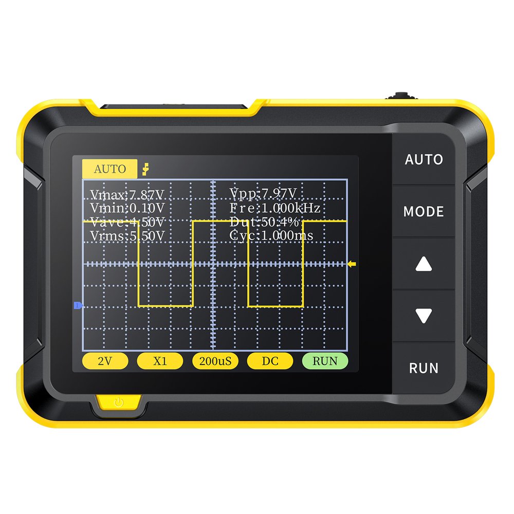 FNIRSI DSO152 Digital Oscilloscope Multimeter 400V Voltage Measurement 200KHz 250MSa/s Oscillometer Signal Generator