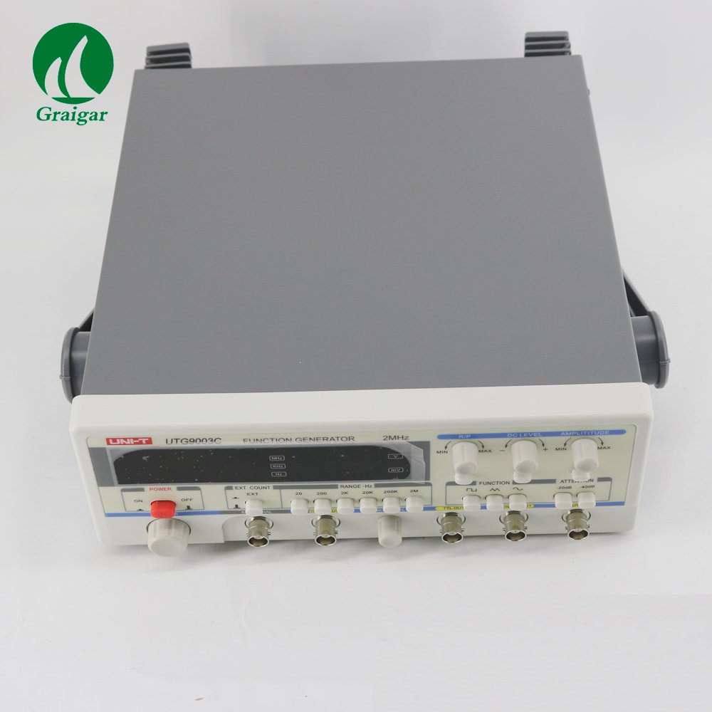 UNI-T UTG9003C Digital Function Generator Signal Generator 0.2HZ-2MHZ 1-25Vpp 0.1mV