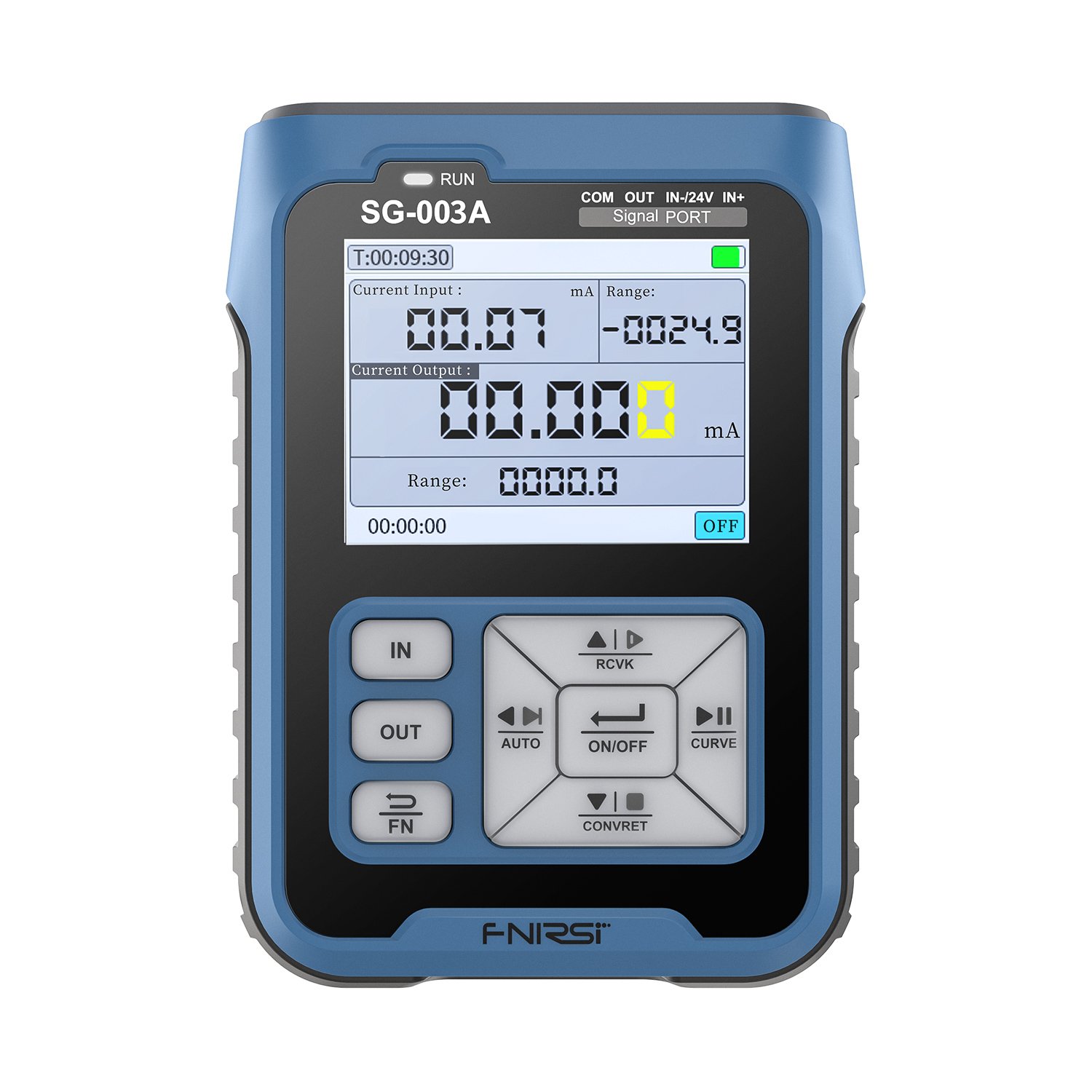FNIRSI SG-003A 0-10V Adjustable Current Voltage Simulator 4-20mA Signal Generator automotive signal generator
