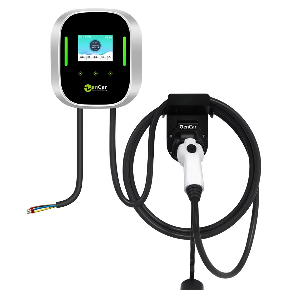Gbt ev charger station 22 kw ac 3 phase 32a gbt with china GBT gun for GB/T Chinese ev cars