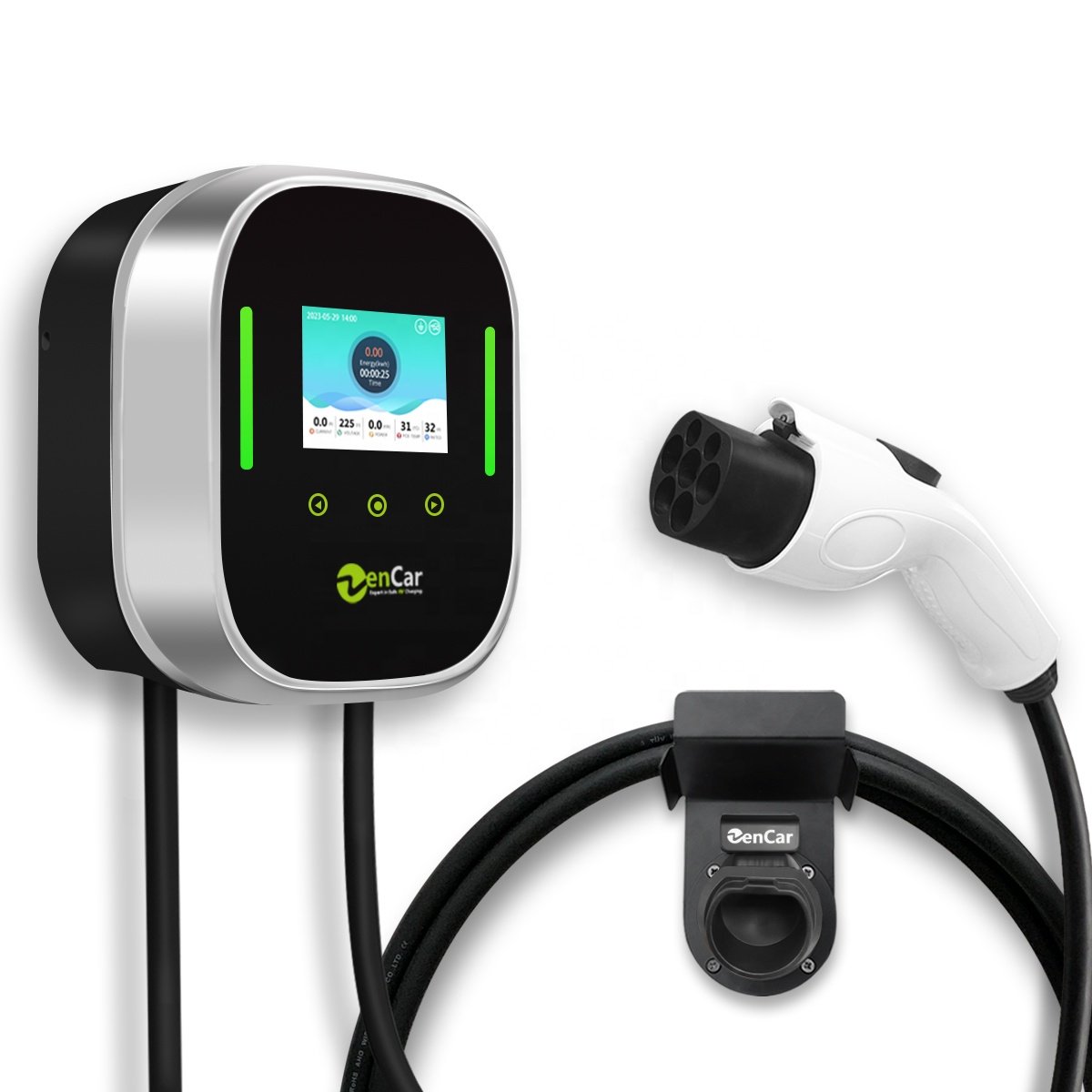 Gbt ev charger station 22 kw ac 3 phase 32a gbt with china GBT gun for GB/T Chinese ev cars