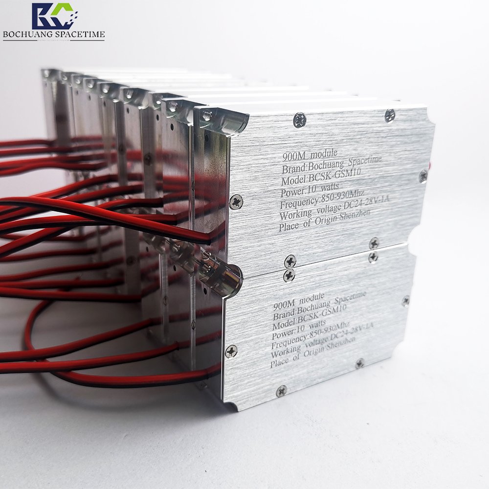 860-895MHz bandwidth power amplifier CDMA/433MHZ/2G/3G/4G/5G/GSM signal generator anti mobile phone wireless suppression module
