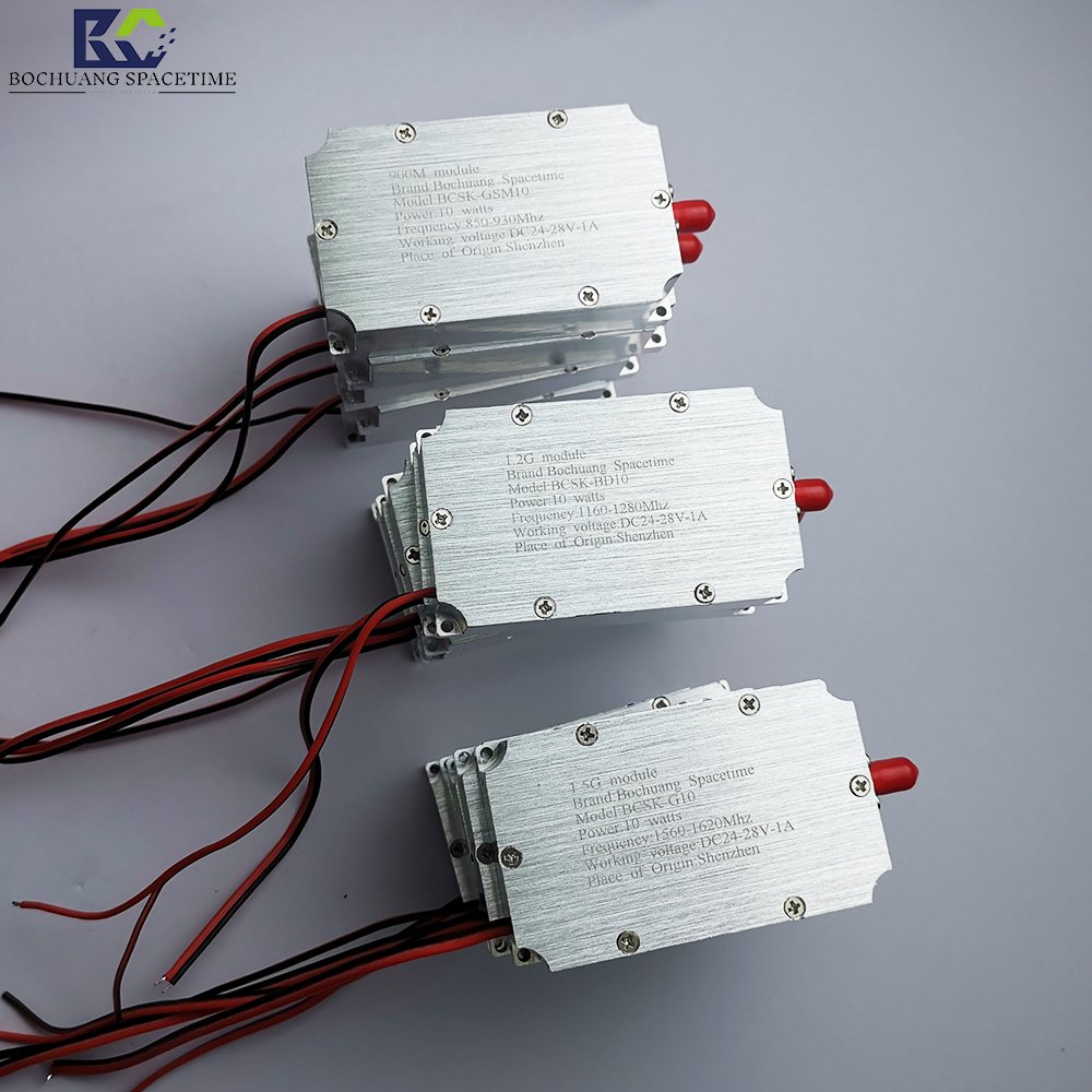 860-895MHz bandwidth power amplifier CDMA/433MHZ/2G/3G/4G/5G/GSM signal generator anti mobile phone wireless suppression module
