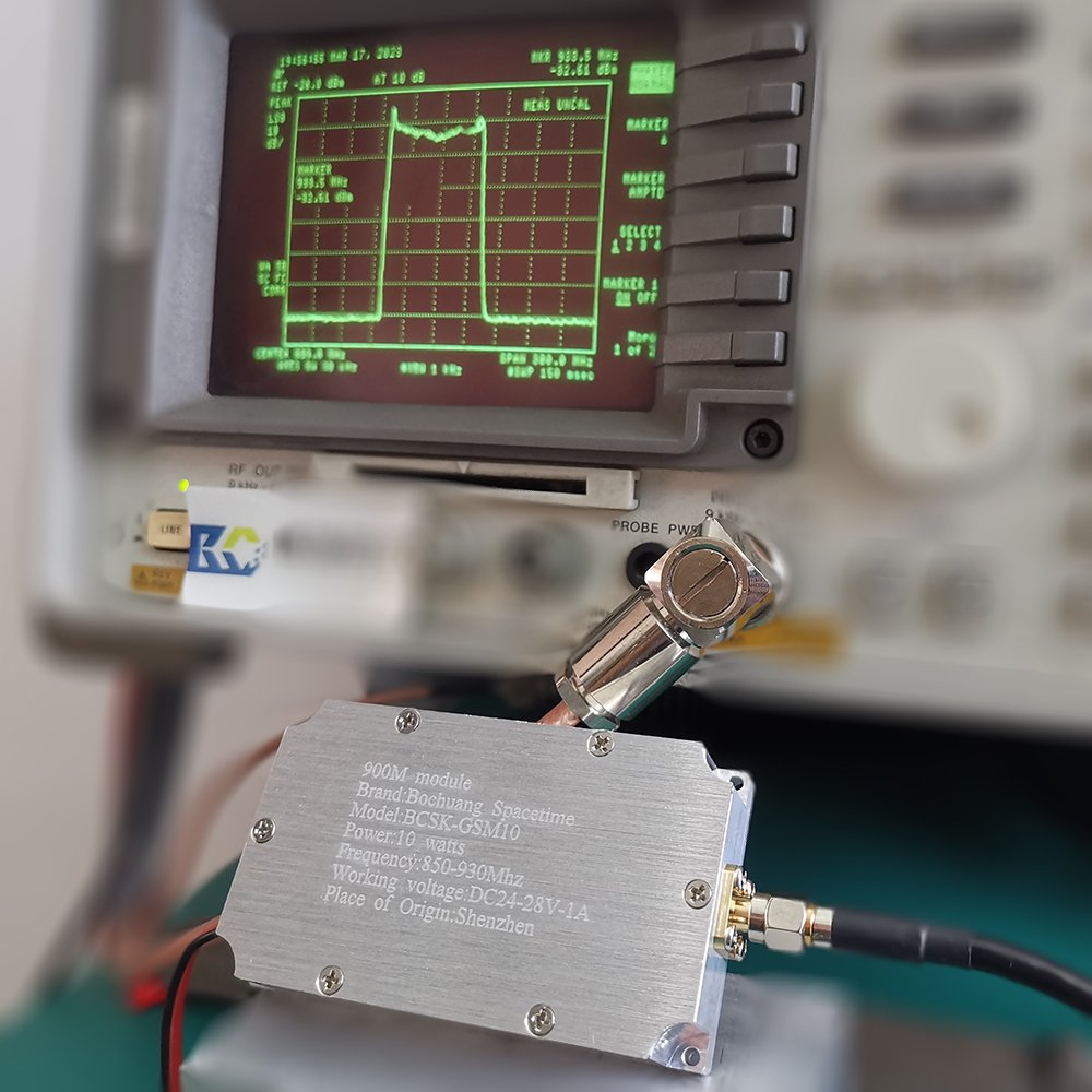860-895MHz bandwidth power amplifier CDMA/433MHZ/2G/3G/4G/5G/GSM signal generator anti mobile phone wireless suppression module