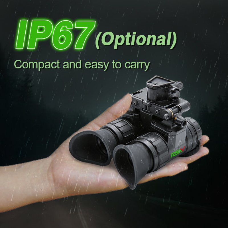 OEM/ODM High Signal-to-noise 25+ Generation 2+ PVS 31 Helmet Mounted Dual Channel Night Vision Binoculars