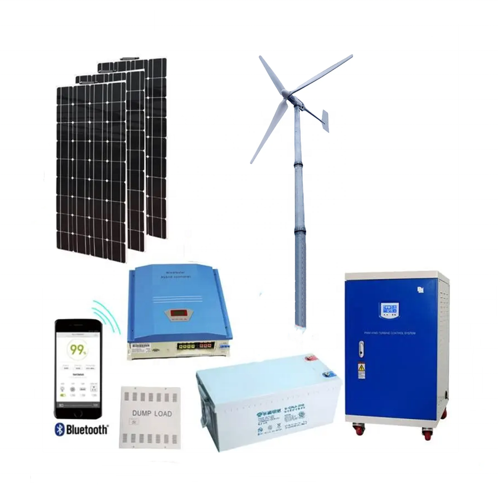 Generators Wind Turbine 2kw 3kw 4kw 5kw for Solar Hybrid System 48v
