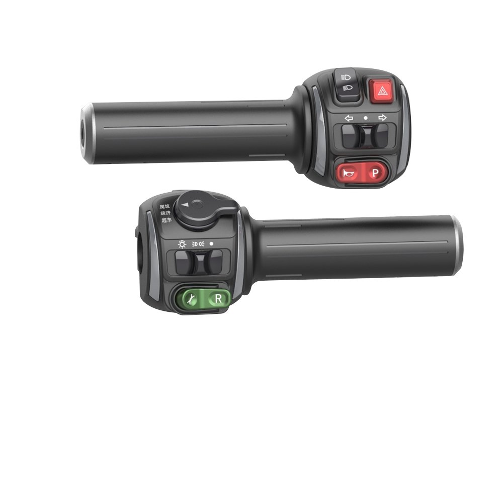 Electric vehicle handle switch five generations of integrated rotary knob combination switch with horn headlight turn signal ass