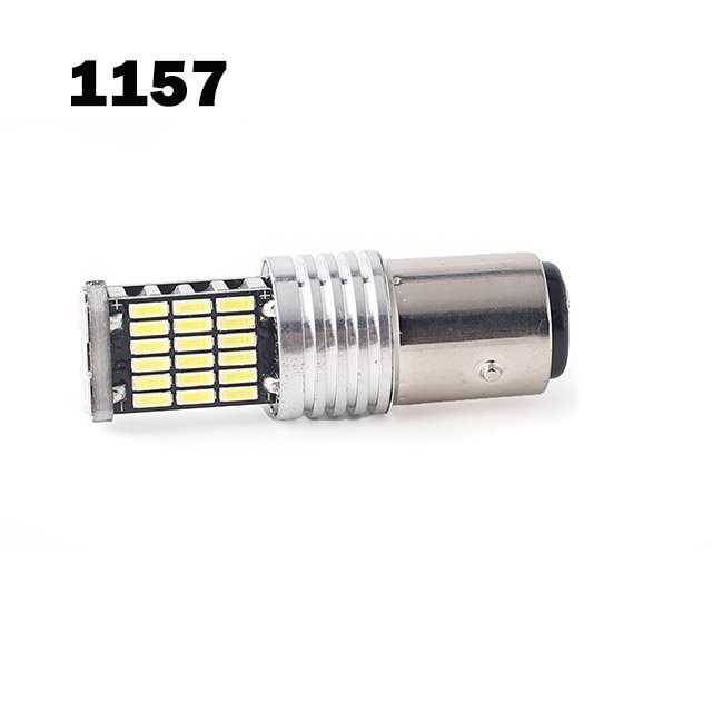 4014 45SMD Car Tail Bulb Brake Light Backup Reverse Lamp 1156 1157 3157 7443 12-24v Turn Signal Light