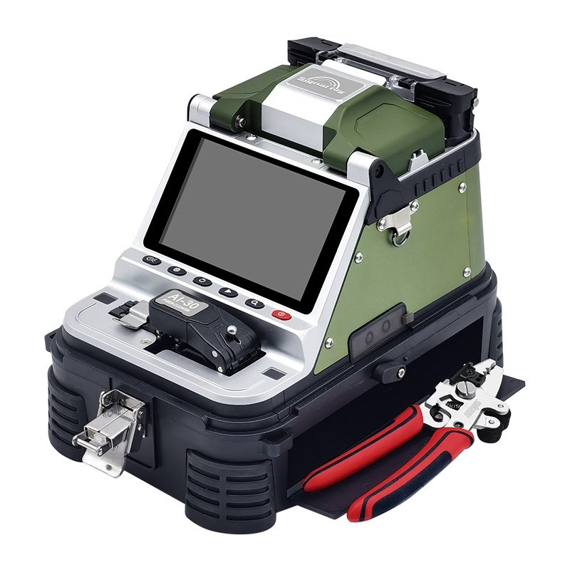 FTTH Signal Fire Fiber Optic Hot Welding Splicing Machine with OPM/VFL Function AI-20 Fusion Splicer AI-30