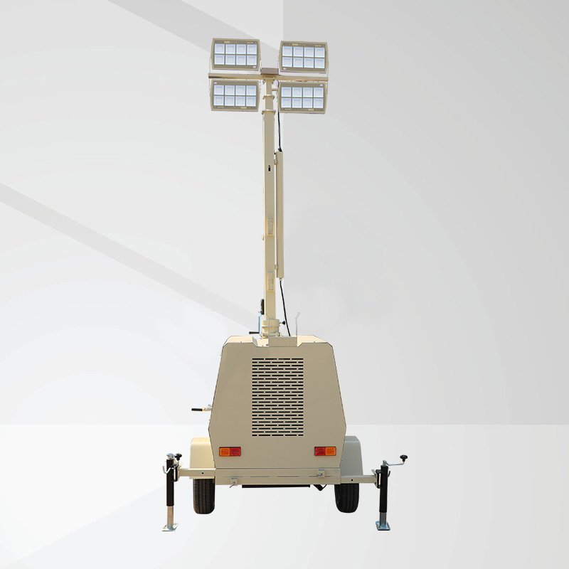 Manufacturer Supplier solar lights Mobile tower light with diesel gasoline generator