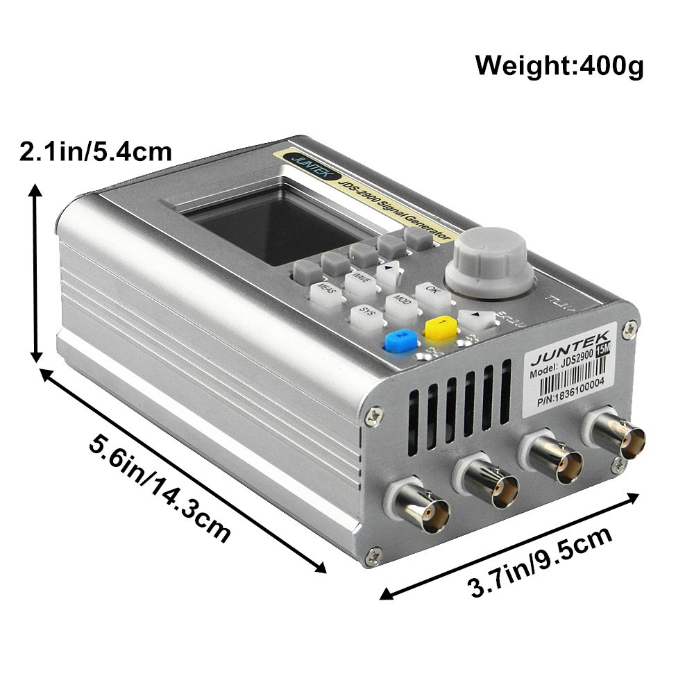JDS2900 30M 30Mhz Portable Digital Dual-channel DDS Function Arbitrary Waveform Signal Generator Pulse Generator Frequency Meter