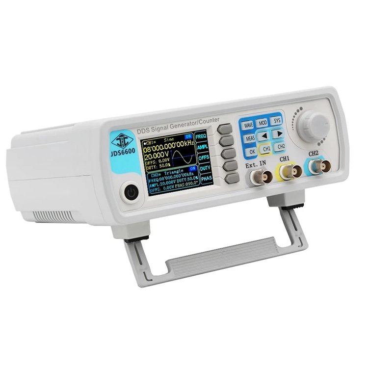 JDS6600 15/30/40/50/60MHz DDS Function Signal Generator Source Dual 2-CH Frequency Meter Arbitrary Waveform Pulse Generator