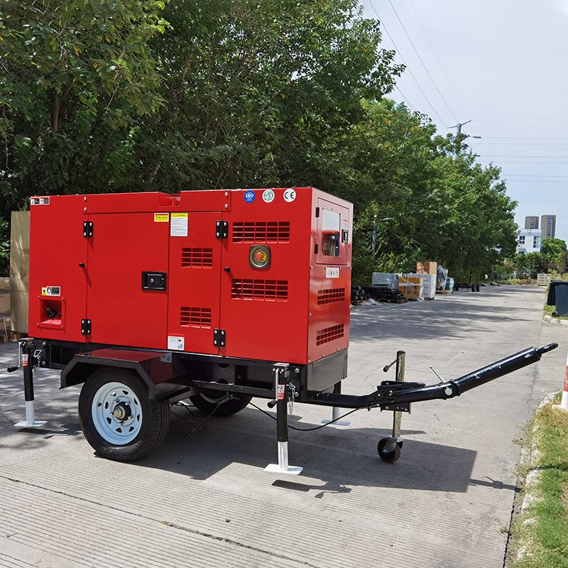 Cheap Price Trailer Type 20KW Diesel generator Set 25KVA Genset YTO