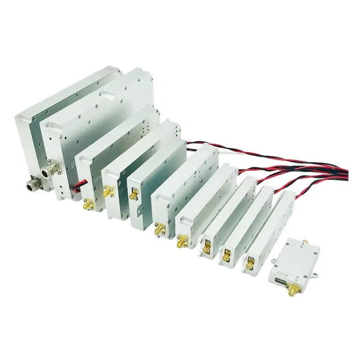433-2500 Mhz 1.5G 2.4G 900Mhz high power 100W RF amplifier module with signal generator for UAV/drone shielded