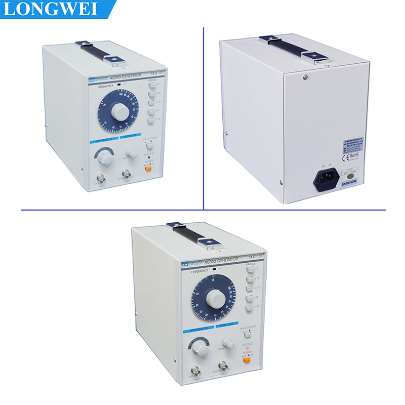 Factory directly sales TAG-101 Sine Square Wave Audio Generator Function Signal 10 to 1Mhz Precision Signal Generator