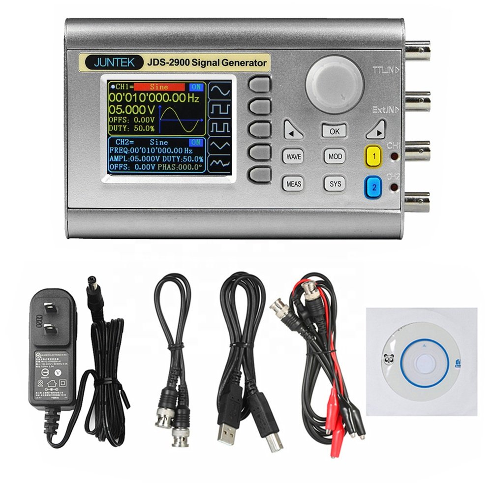 JDS2900-60M 60MHZ Signal Generator Digital Control Dual-channel DDS Function Signal Generator frequency meter Arbitrary