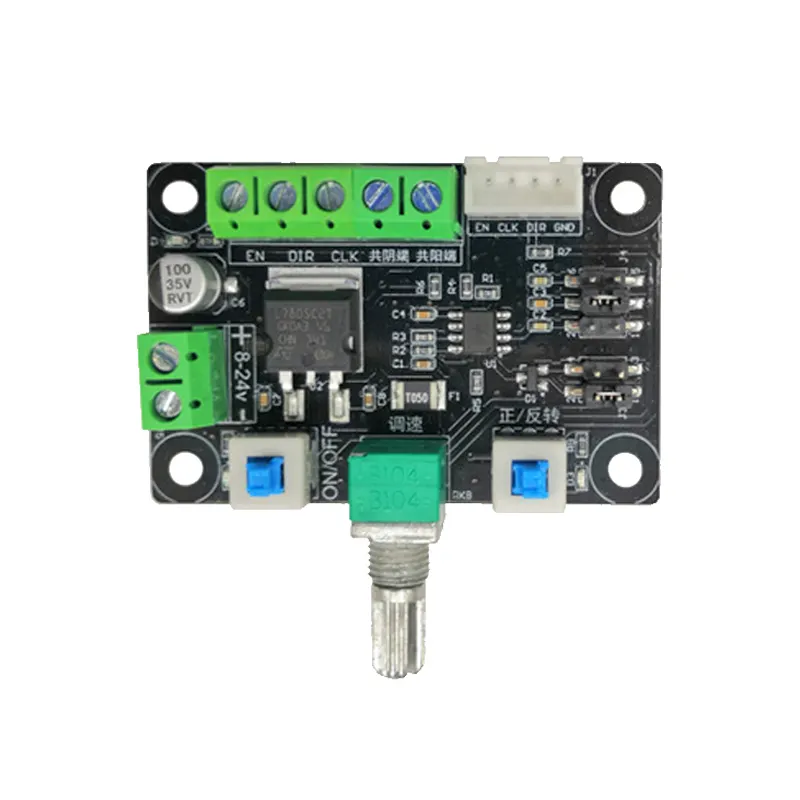 Stepper Motor Drive Simple Controller Pulse PWM Signal Generator Module Speed Control 8-24V
