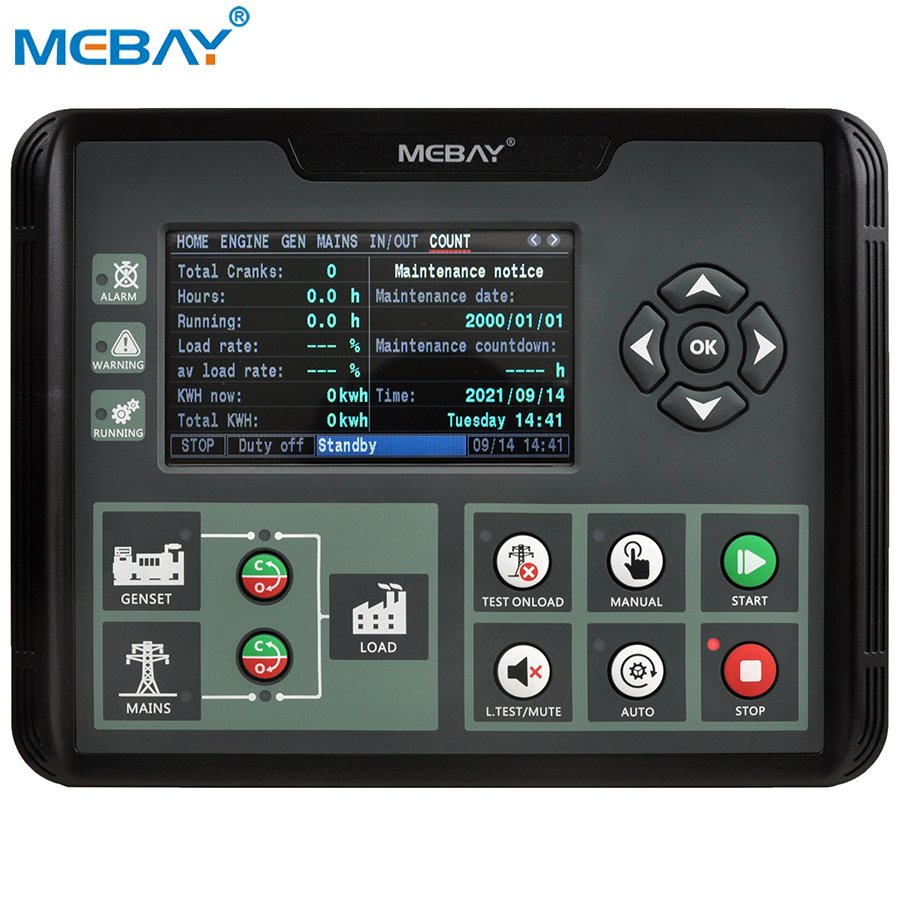LCD Generator Remote Start Signal Module Controller DC62D MKII