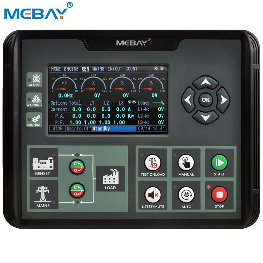 LCD Generator Remote Start Signal Module Controller DC62D MKII