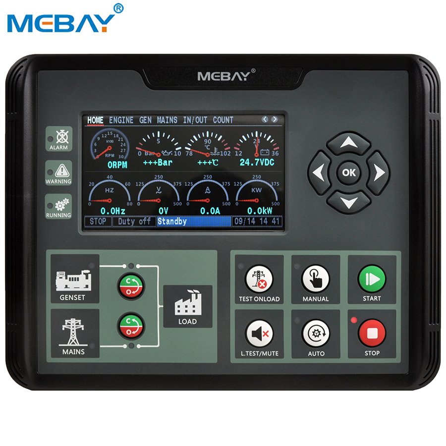 LCD Generator Remote Start Signal Module Controller DC62D MKII