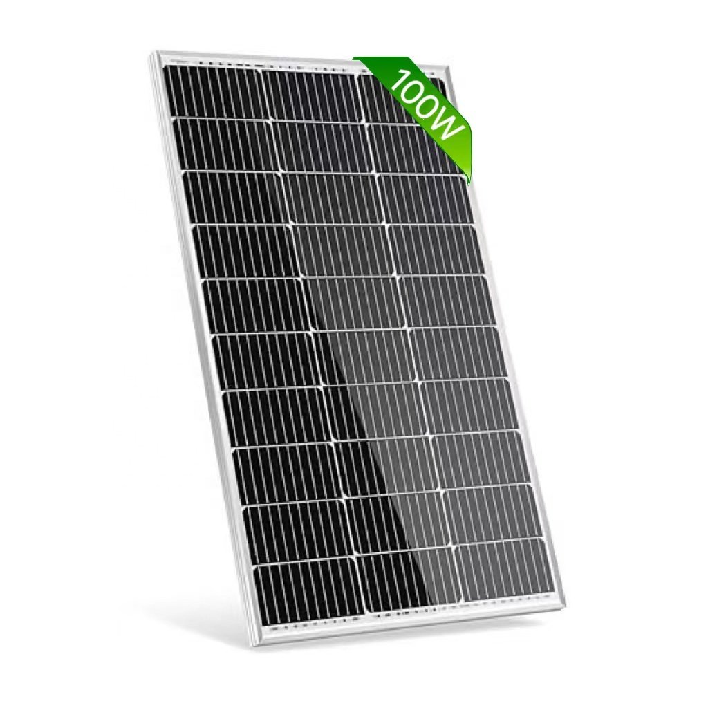 Solar panels are used for power supply of railway signal lights and monitoring equipment