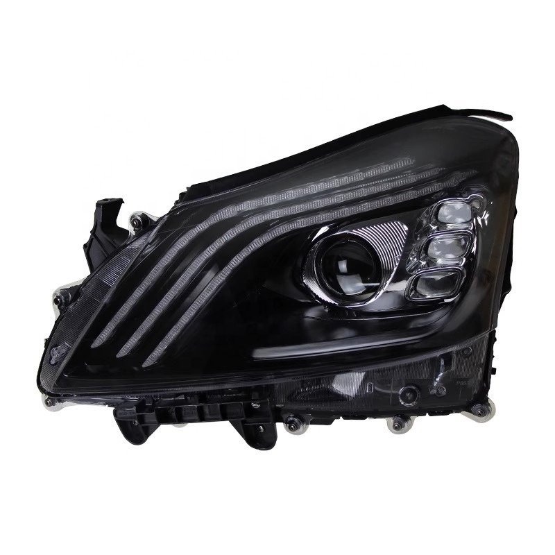 Car headlights for Toyota 10-12 Crown headlights assembly 13 generation Crown modified LED day running lights water turn signal