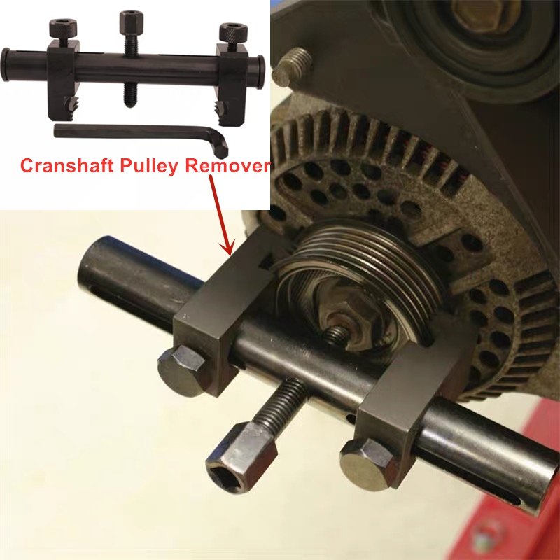 Crankshaft Pulley Puller, Generator Belt Pulley Remover, Car Repair Tool