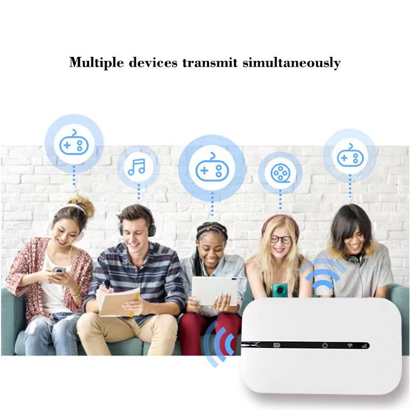 2024 New Portable Mobile Smart B1B3 B7 B8 B20 Signal Generator In Home Car Outdoor Mobile Wifi Router 4G LTE Wireless