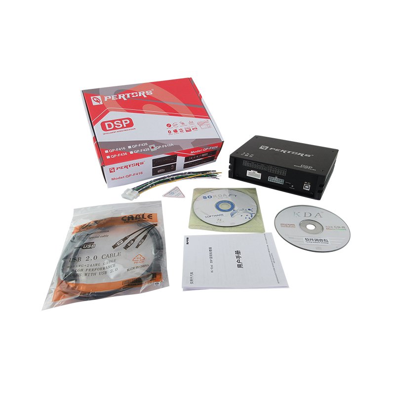 QPERTORS DSP QP-F610A car audio digital signal processor 6in10out 31 brand