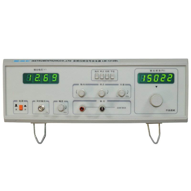 20W 40W 60W 100W Audio signal sweep frequency generator 20W low frequency signal generator sweep frequency instrument LW-1212BL