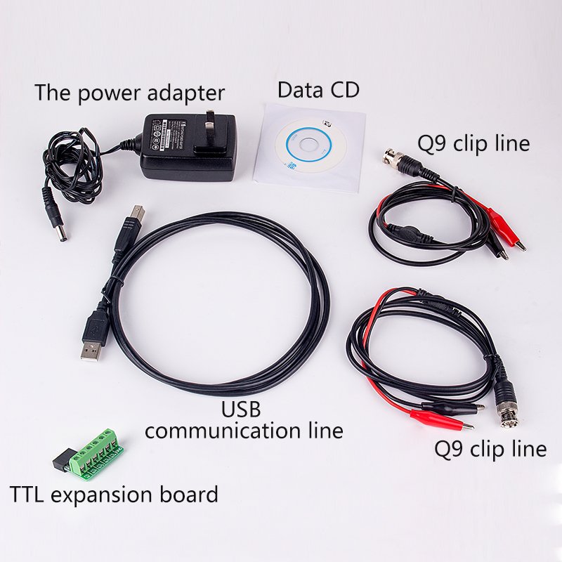 MHS-5200A 6MHz Dual Channel Digital Signal Generator DDS Signal Generator Mini USB Arbitrary Waveform Frequency Generator