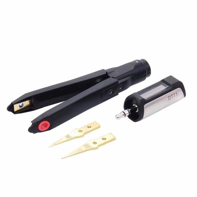 dt71 mini digital tweezers Smart SMD Tester Portable LCR Meter Diode Resistor Capacitor Checker 10KHz Signal Generator Auto Scan