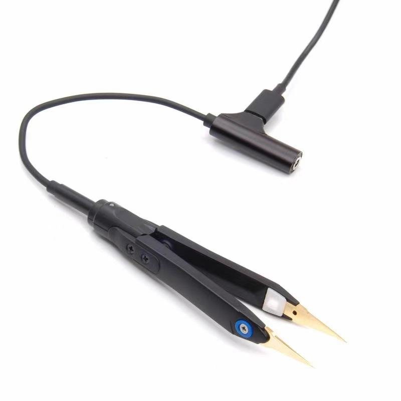dt71 mini digital tweezers Smart SMD Tester Portable LCR Meter Diode Resistor Capacitor Checker 10KHz Signal Generator Auto Scan