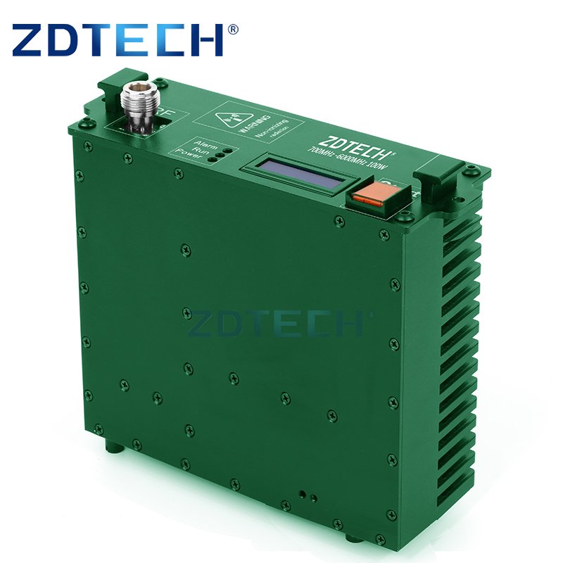 VHF wide band 100W ultra wide bands 700Mhz-6000Mhz professional power amplifier DDS rf amplifier module with ALC function