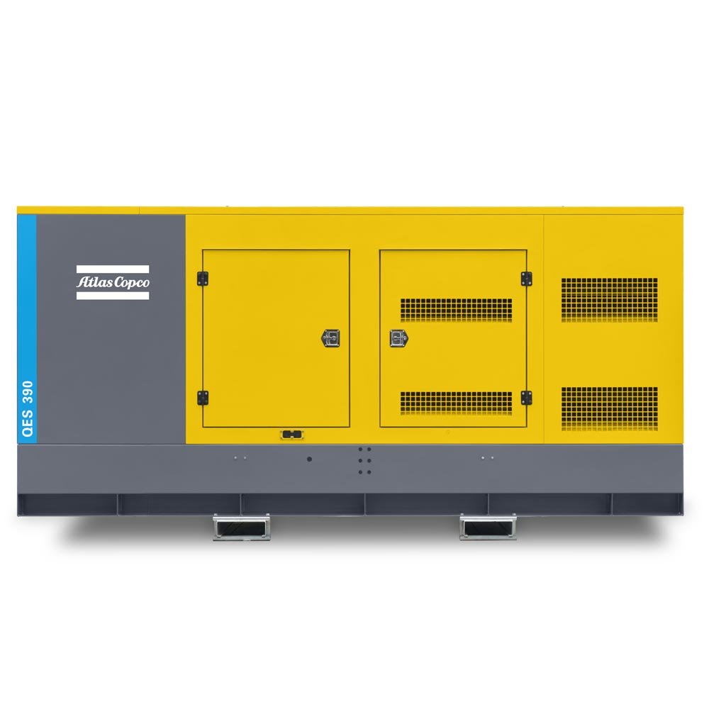 Atlas Copco QES Diesel Generators 50Hz Frequency 400V Rated Voltage 1500RPM 26KW Alternator Rated Power