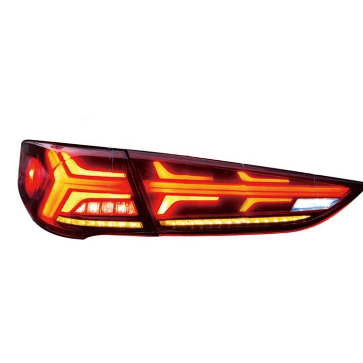 High Quality LED DRL Dynamic Brake Reverse Turning Rear light Tail lamps For Hyundal Sonata 9 2017 2018 2019