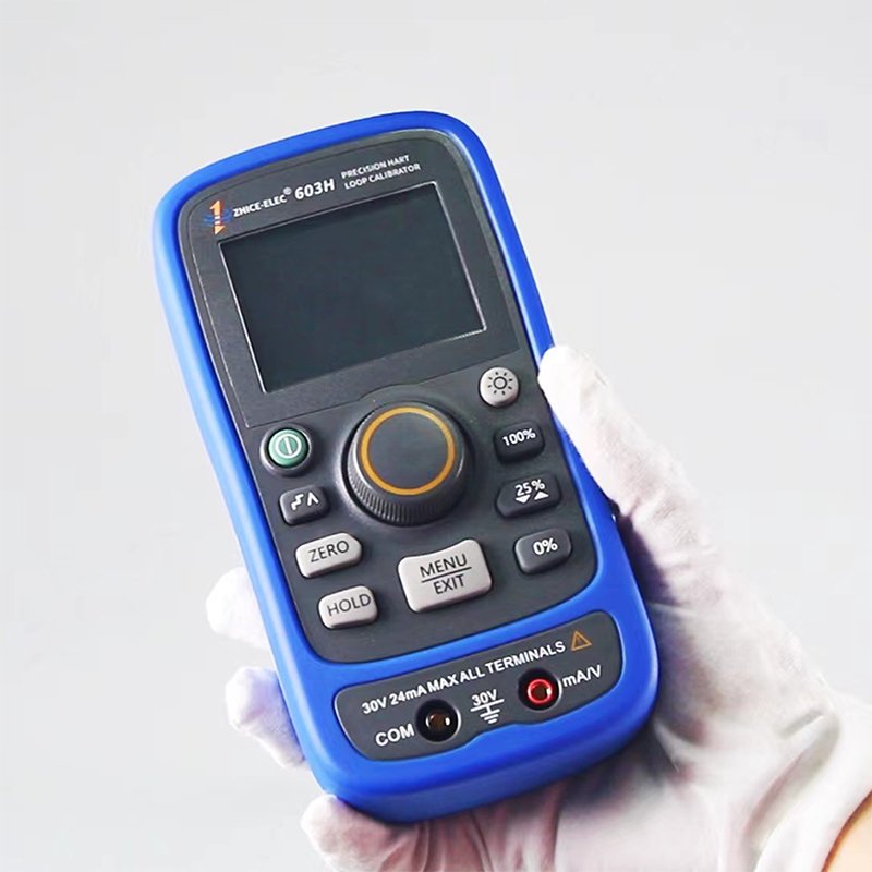 Industrial Use Current Voltage Multifunction 4-20ma HART Signal Generator Handheld Loop Calibrator
