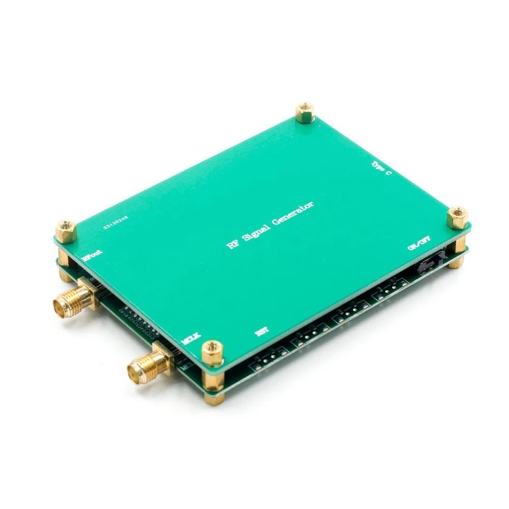 HLZS-35-4400M ADF4351 ADF4350 RF Signal Source Signal Generator Wave/Point Frequency Sweep Touch Screen LCD Display Control