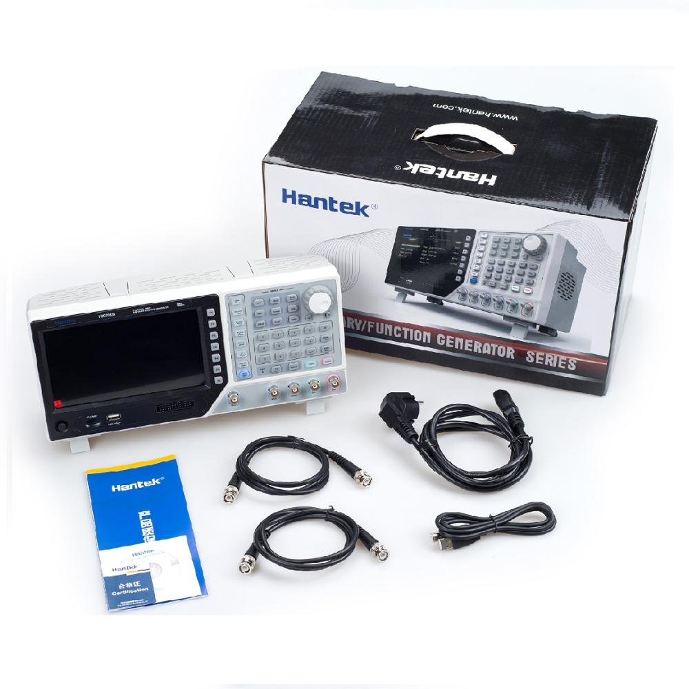 Hantek HDG2082B Arbitrary Waveform Function Generator with 2 Channel 80MHz 250MSa/s 64M Memory DDS Signal Generator HLX