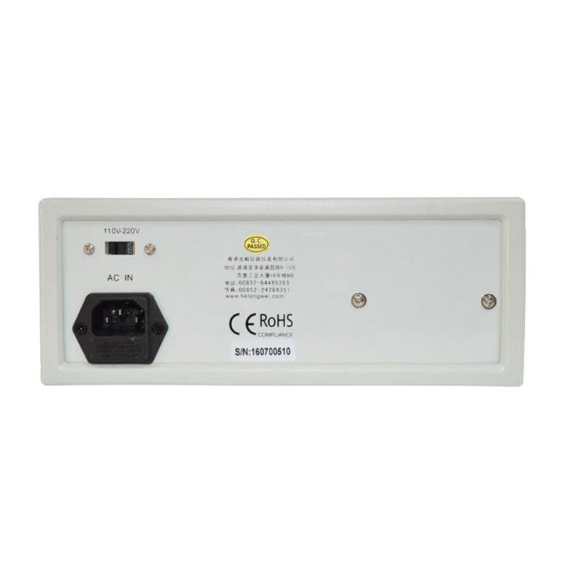 LW-1643 0.1Hz-10MHz Function Generator Continuously Adjustable Portable Signal Generator