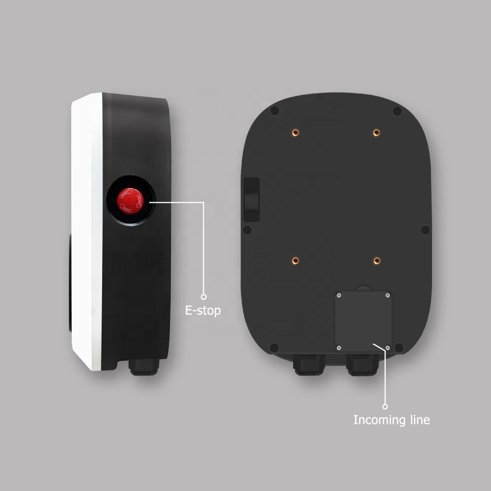 TUV CE 230V 32A 7.2KW electric car wall box ev fast charging station