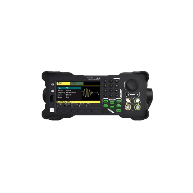 4.3-inch color TFT LCD display 2CH Frequen-cy Me-ter Function Signal Generator Pulse Harmonic Generator 100MHZ HDG3102B