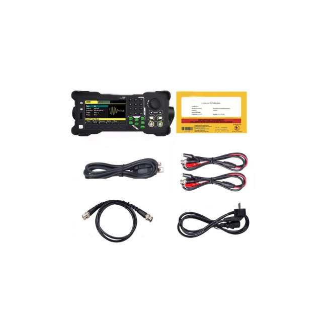 4.3-inch color TFT LCD display 2CH Frequen-cy Me-ter Function Signal Generator Pulse Harmonic Generator 100MHZ HDG3102B