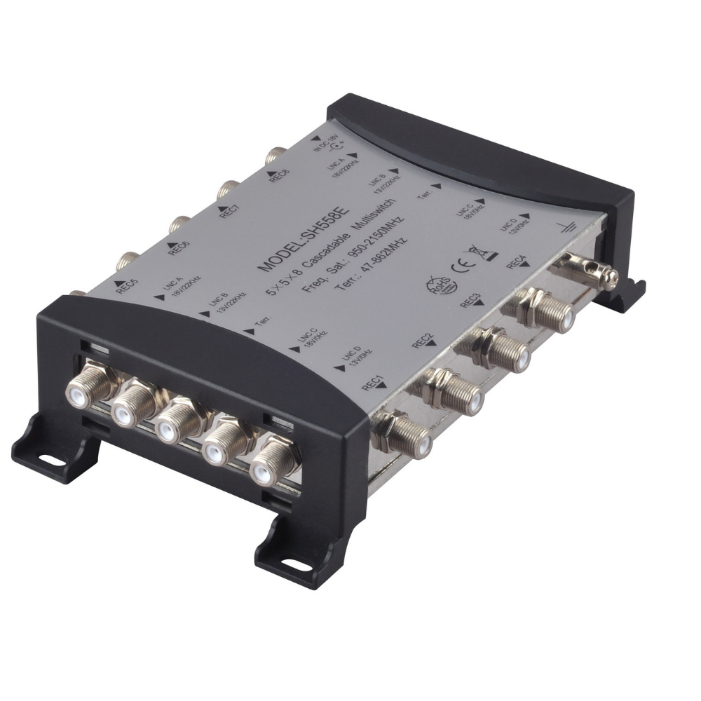 5x5x8 Cascade Satellite Multiswitch Professional Durable Satellite TV Signal System multiswitch