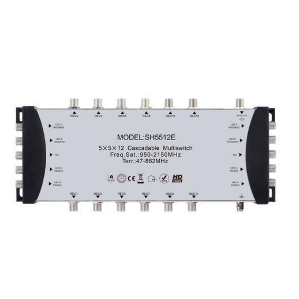 5x5x8 Cascade Satellite Multiswitch Professional Durable Satellite TV Signal System multiswitch