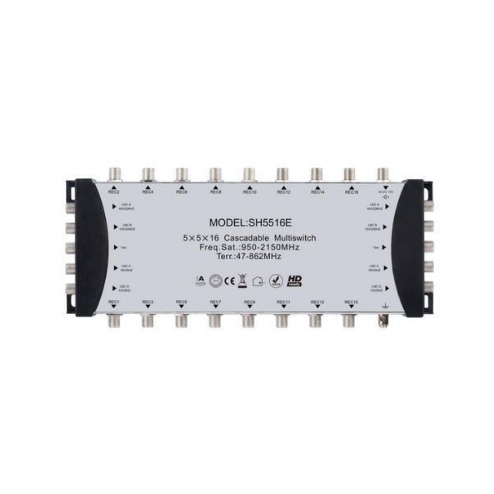 5x5x8 Cascade Satellite Multiswitch Professional Durable Satellite TV Signal System multiswitch