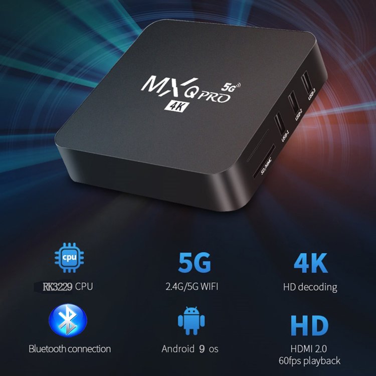 OTT Good Quality Smart TV Box 4K Lasted Version OED 5G Wifi FHD Media Player Receiver Family Certificated Android Set Top Box