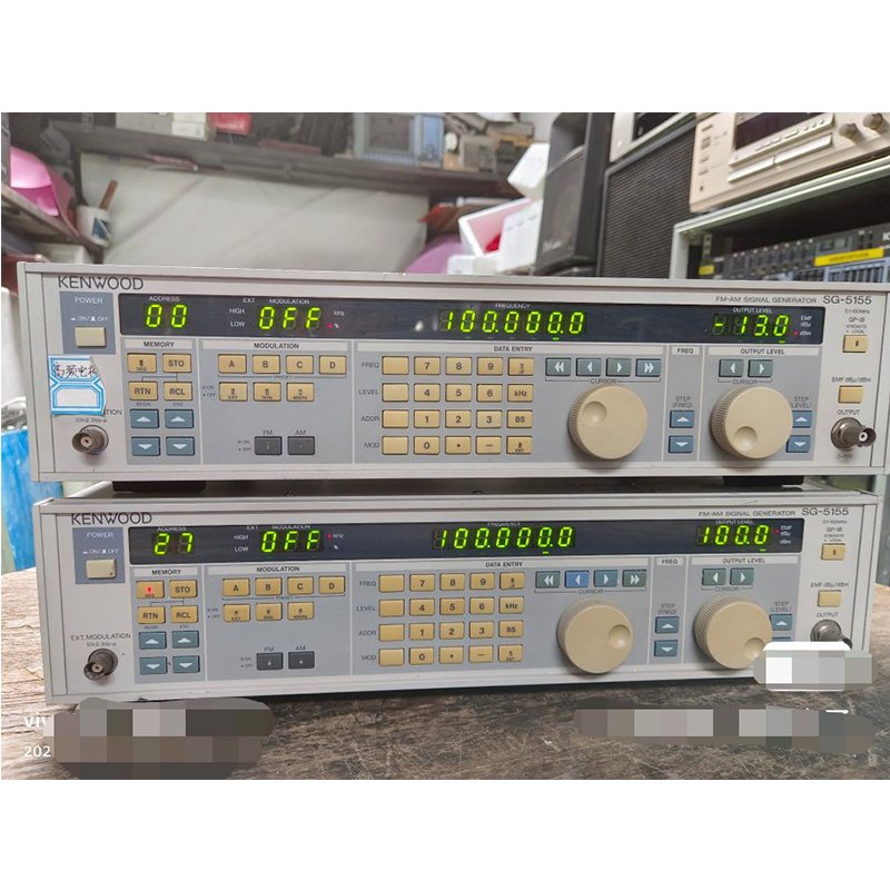 1pc KENWOOD SG-5155 FM-AM SIGNAL GENERATOR 100KHz~150MHz